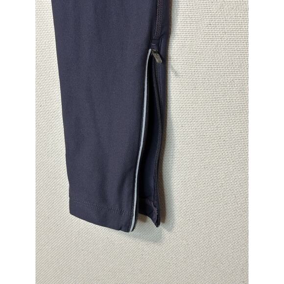 NIKE RUNNING DRI-FIT CROPPED LEGGINGS GRAY & PURPLE SIZE X small XS - Picture 4 of 16